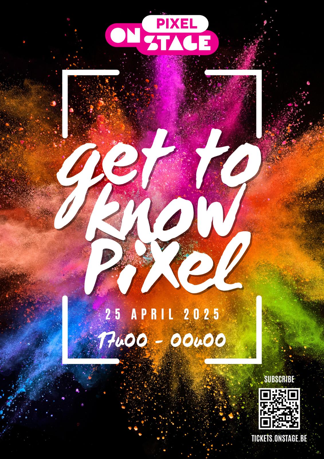 Ontdek het aanbod van Get to know PiXel